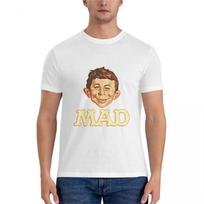 Mad Magazine [Vintage Distressed] T-Shirt Essential T-Shirt animal print shirt for boys t shirts XXL white