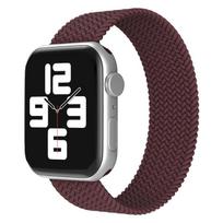Pintas SOLO LOOP dirželis Apple laikrodžio apyrankei 45 mm 44 mm 41 mm 40 mm 38 mm 42 mm nailono apyrankė Correa iWatch Serie 3 4 5 SE 6 7 42/44/45MM (XS) gray