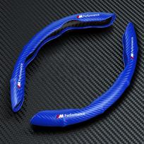 2 vnt. Anglies pluošto neslystantis vairo užvalkalas Automobilio priedai BMW M E34 E36 E60 E90 E46 E39 E70 F10 F20 F30 X5 X6 X1 M3 M5 M6 E71 F01 F02 F87 mėlyna
