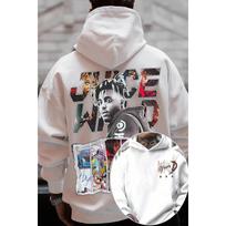 Juice Wrld 999 Graphic Hoodie Men Women Oversized Sweatshirts Hip Hop Rapper Hooded Pocket Streetwear Y2k Pullover Tracksuit Female Male Clothing XXXL juoda