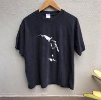 Vintage RAY CHARLES jazz tee / soul singer / vintage jazz / Large 4XL black