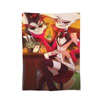 Cartoon Hazbins Hotels Vox Blanket Fleece All Season   Multifunction Soft Throw Blankets for Bed Couch Quilt 80x60in multi