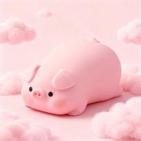 Dog Pig Anti Stress Toys Flour Stress Ball Cute Cartoon Animal Squishy Squeeze Vent Balls Stress Easing Pinch Toy Kids Doll Gift pink