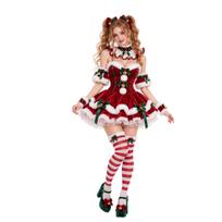Cosplay broken soul clown christmas dress cos costume cosplay halloween stage costume dress XXL brown
