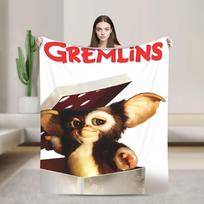 Gizmo Mogwai Monstras Gremlins Antklodės Minkšta Juokinga Pliušinė Mesti Antklodė Namų Dekoras Kelionės Biuro Flanelinis Patalynės Užvalkalas 75x90cm