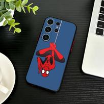 Šauni S-Žmogus-Voras telefono dėklas Samsung S26,S25,S24,S23,S22,S21,S20,S30,Ultra,Plus,Fe,Note,5G juodas dangtelis Samsung S24fe