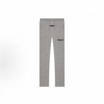Essentials Season 8 Flocked Relaxed Fit Sweatpants SS22 Streetwear Straight Leg Pants S white