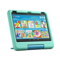 Amazon Fire HD 10 Kids Model Ages 3 and Unlimited access to thousands of content for one year (10-inch) Green, up, kids' žalia