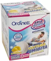 Sausintuvas ORDINETT Drėgmę sugeriančios papildymo tabletės 450 g x 3 vnt. citrina
