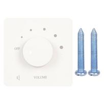 5 Gears Tuning 50W Volume Control Rotary Knob Flush Mount Speaker Volume Controller Wall Mount Channel Speakers Controller 50W balta
