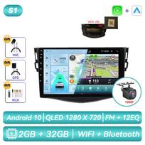 For Toyota Rav 4 RAV4 2005 - 2013 Android Car Radio Multimedia Video Player Navigation GPS Carplay Touch Screen Auto Stereo Intelligent Systems B 4CORE 2G 32G CAM