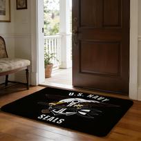Floor Mat Soft Flannel Rug Non Slip Absorbent Mat for Bathroom Bedroom Home Decor Band K Katseye 50x80cm