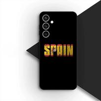 Ispanijos vėliavos silikoninis telefono dėklas, skirtas Samsung Galaxy S22 S21 S20 FE Ultra Plus A07 A17 A15 A16 A25 A57 A37, minkštas dėklas Galaxy A25 5G