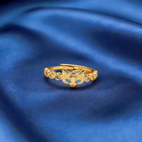 999 Sterling Silver Fox Mask Open Ring: Luxury Niche Design for Women & Couples, Versatile for Index Finger. blue