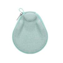 Open Ear Sports Headphone Storage Case, Hard Shell Travel Pouch with Zippered Opening for Daily Carry and Commute žalia