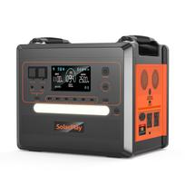 Solarplay Q2402M Solar Generator, 2500W 2304Wh Lifepo4 Battery Portable Power Station for Camping, Home, and Emergency