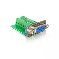DeLOCK Adapter VGA female > Terminal Block 16pin