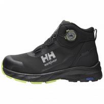 Safety boots Magni TRX Mid BOA S7S, black/dark lime 44, Helly Hansen Workwear