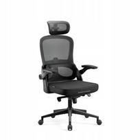 Ergonomiška biuro kėdė „Diablo Chairs V-Light“, juoda