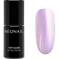NEONAIL Top Glow viršutinis gelinio nagų lako sluoksnis atspalvis Pearl Effect 7.2 ml