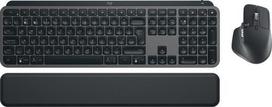 Logitech MX Keys S Combo Tastatur Maus enthalten RF Wireless + Bluetooth QWERTY UK Englisch Graphit (920-011613)
