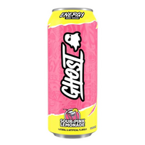 GHOST ENERGY rūgštus rožinis limonadas nulinės energijos gėrimas 500 ml