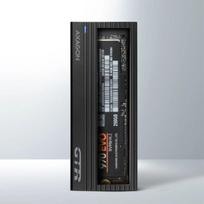 Kietojo disko korpusas Axagon  EEM2-GTR SuperSpeed+ USB-C – NVMe M.2 THIN RIB box