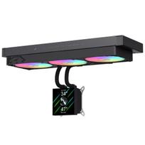 Aušintuvai gamemax  CPU Liquid Cooler | GLACIER 360 LCD BK | Black