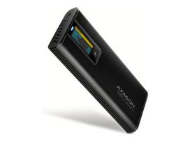 Kietojo disko korpusas Axagon  EEM2-SD2B USB-C 10Gbps - M.2 NVMe & SATA SSD DISPLAY box