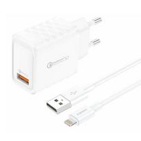 FONENG 18W USB-A sieninis įkroviklis, skirtas iPhone 12 13 14 15 greitam įkrovimui