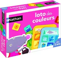 Nathan 31039 – stalo žaidimas – edukacinis žaidimas – spalvų loto