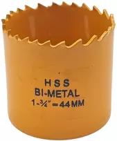 Bimetalinė karūnėlė freza 44mm metalui, medžiui bi-metal Nomi