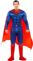 Supermeno kostiumas suaugusiesiems – Teisingumo lyga (Justice League)