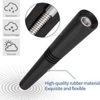 Eightwood automobilinė fm dab antena, 9.2 cm stogo antena, mini automobilio radijo antena, trumpa, su stipria fm/am