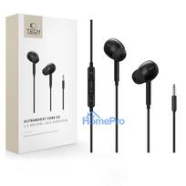 Tech-Protect Ultraboost Core G3 Mini Jack 3.5 mm vadu austiņas, melnas