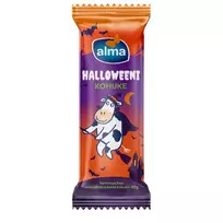 Glaistytas varškės sūrelis su juodųjų serbentų ir žaliųjų citrinų įdaru ALMA, 21 % rieb., 40 g
