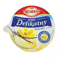 Vanilės skonio varškės desertas PRESIDENT, 400 g