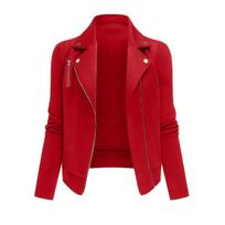 New Hot Selling Womens Casual Crossborder Jacket Coat XXL red