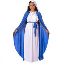 Hot-selling new Halloween Sister Maria costume carnival role-playing costume Child 10 years old blue