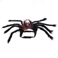 Realistic Spider Legs Design Pet Costume RedBrown,M black