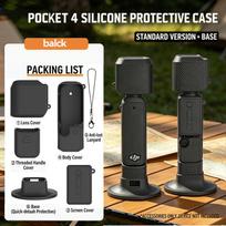 Accessories Kit for DJI Osmo Pocket 4 Protective Case/Storage Bag/Mini Tripod Portable Vlog Content Creator Accessory Set