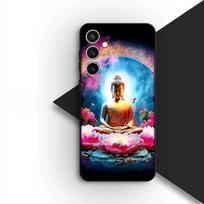 Lord Buddha Silicone Cover for Samsung Galaxy S22 S21 S20 FE Ultra Plus A07 A15 A16 A17 A25 A37 A57 + Coque Phone Case Galaxy S22 Ultra 5G blue