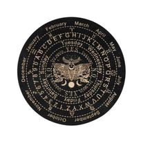 Ouija lenta / švytuoklė karoliai / kalba lenta su ametistu rinkinys gray