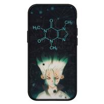 for Samsung Galaxy S25 S24 S23 S22 S21 S20 Ultra FE Plus A17 A37 A57 A56 A55 A06 A16 A15 A36 A26 A35 A05 A25 A54 A34 Phone Case Anime Dr Stone Cover for iPhone 11 Pro Max black