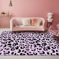 Leopardo rašto kilimai miegamajam dideliam plotui svetainės dekoravimui kilimas storas pliušinis poilsio grindų kilimėlis rūbinei minkštas kilimas 100x160cm