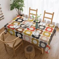 Orla Kiely Multistem Stačiakampis Staltiesė Vandeniui atspari Staltiesė Skandinaviškos Gėlės Stalo Apdangalai 140X160CM