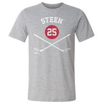 Thomas Steen Winnipeg 25 Sticks WHT Men's Kids Women's Unisex T-shirt Tee Tops 140 white
