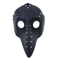 Hot-selling plague doctor mask for Halloween cos Stage performance props: a scary bird-beak mask for a haunted house
