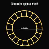 40kg Poultry Feeder Bucket for Chickens, Ducks & Geese