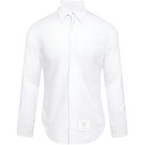 THOM BROWNE Shirts Men's Gray Lapel Moderate Other MWL001A-00098-035 1